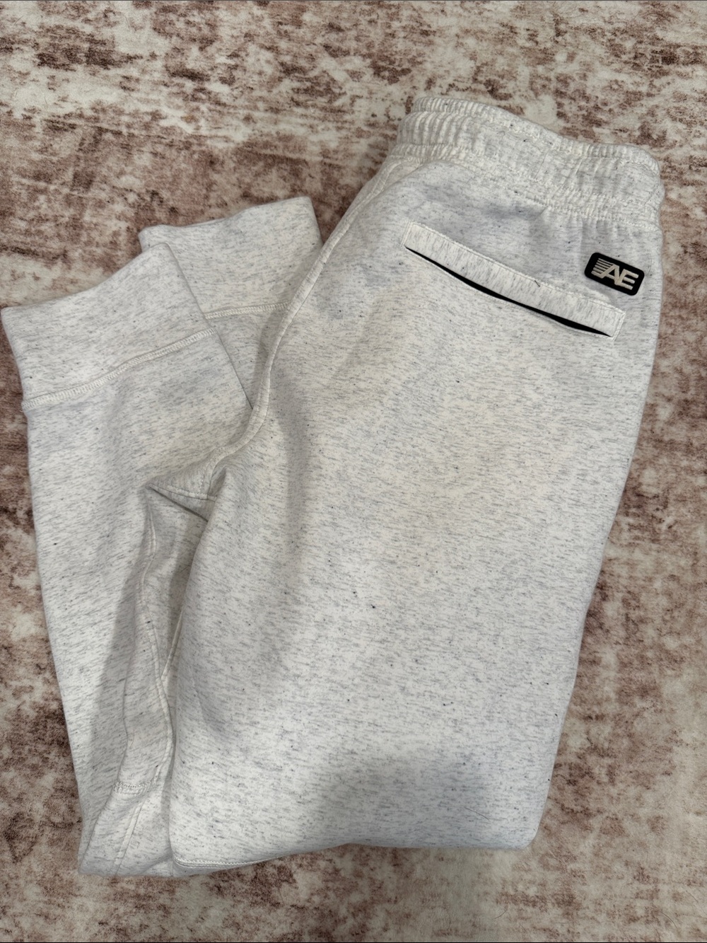 American Eagle Outfitters Light Heather Gray Men's Joggers
